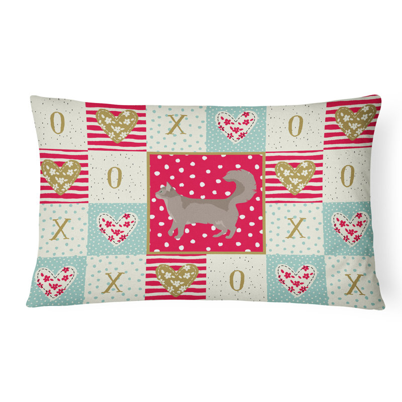  Coussin d'extérieur Somali # 2 Cat Love