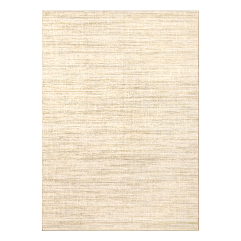Machine Washable Area Rug with Non Slip TPR Backing, Minimalist Plain Carpet for Living Room Modern Solid Color Dining Room Throw Carpet