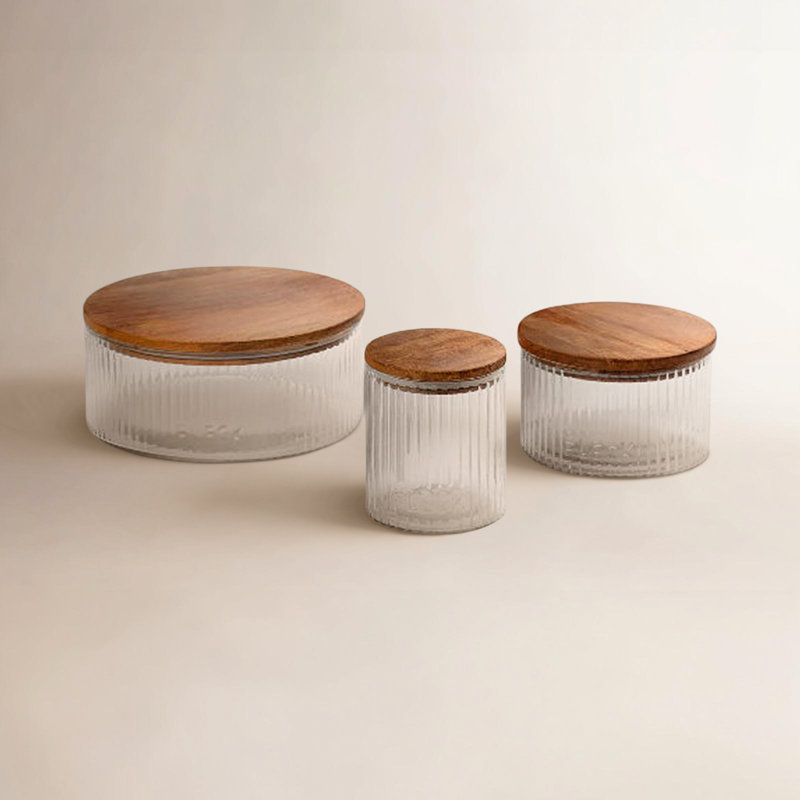 Glass Apothecary Jar