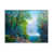 White Floater Framed