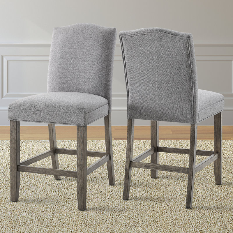 Hallowell Upholstered Counter Stool