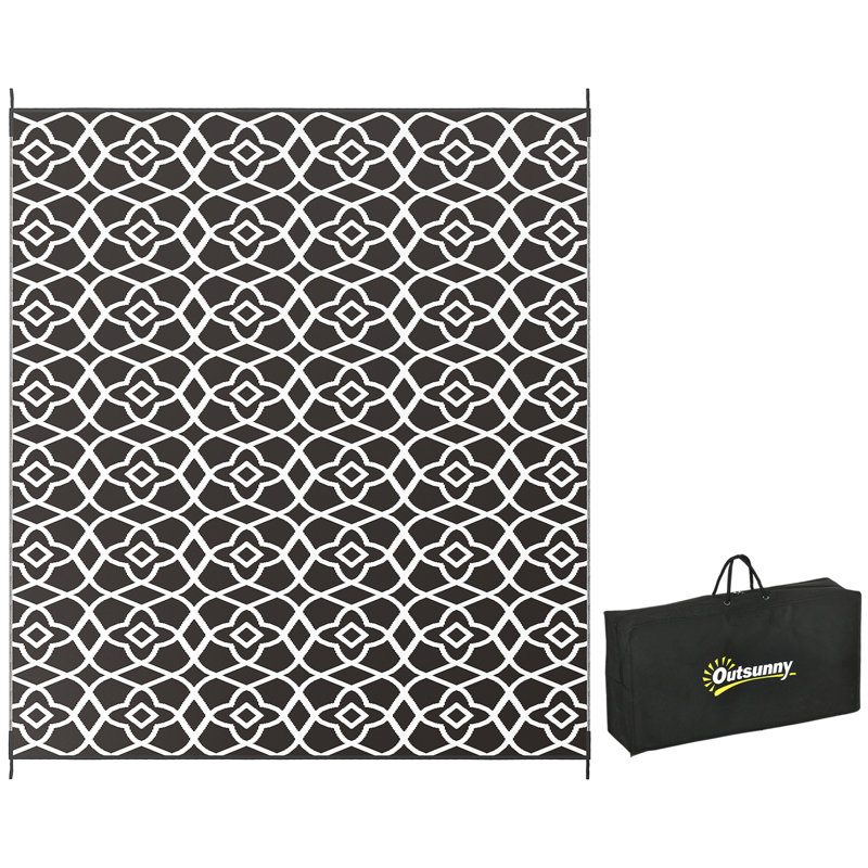 Reversible Outdoor Rug, Rectangle 8' x 10'