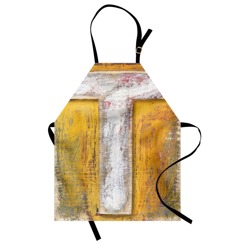 No Pattern Bib Apron