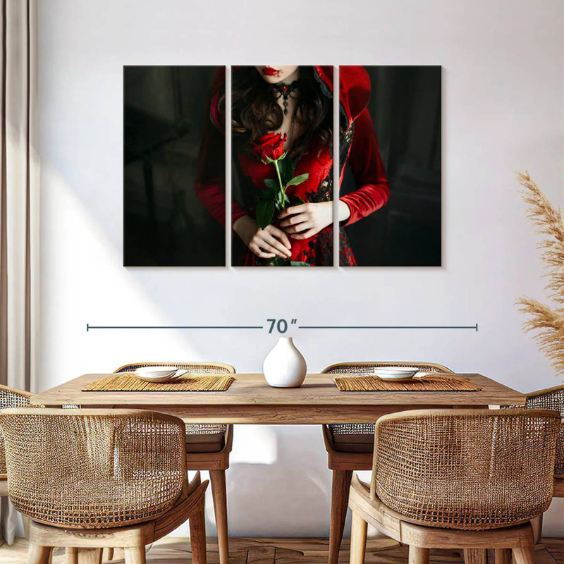 Kelan Lady Vampire, 36" H x 57" W