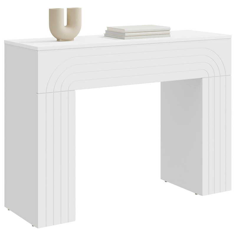 Coffee Table, White, 75cm H x 102cm L x 35cm W