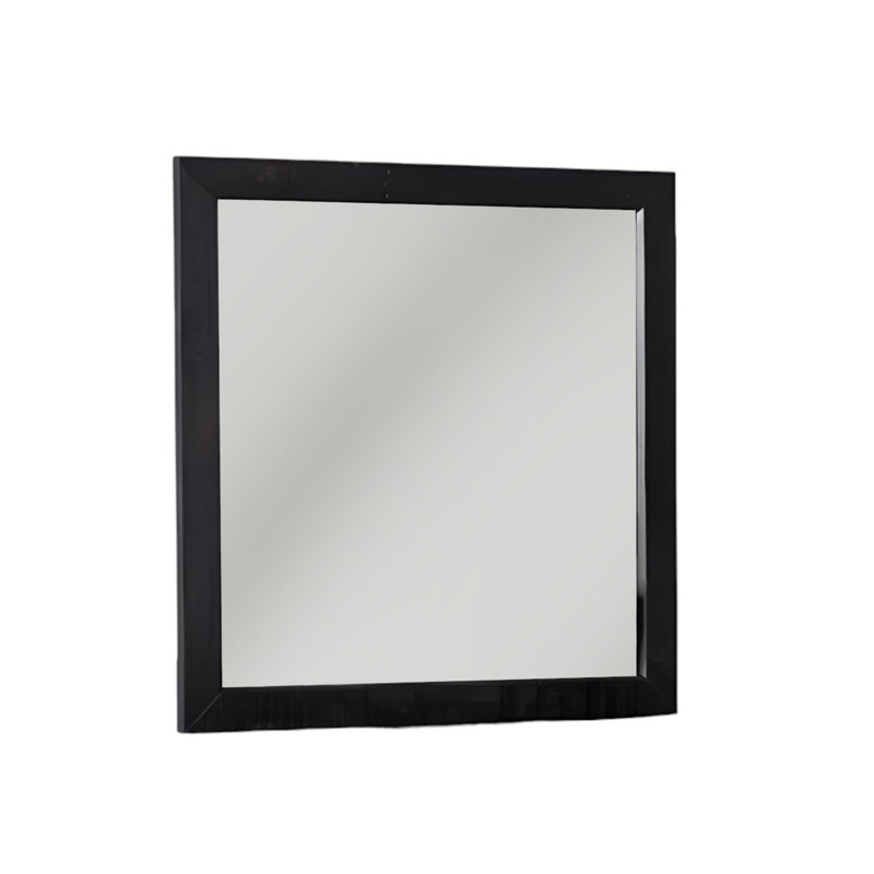 HomeRoots Solid Wood Rectangle Mirror