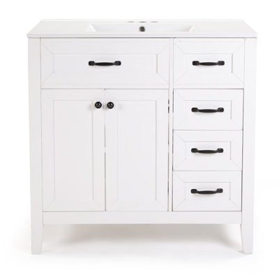 Meuble-lavabo 36 po avec lavabo Kokkina
