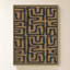 «Kuba Play III Brown» par Cheryl Warrick - impression sur toile-130831001-130831007