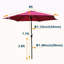 PARAPLUIE 9 PIEDS Bourgogne-1463978145