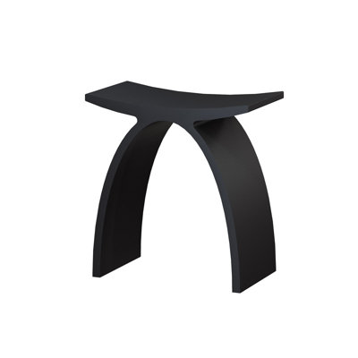 Casainc Riverside Freestanding Solid Surface Bathroom Shower Stool