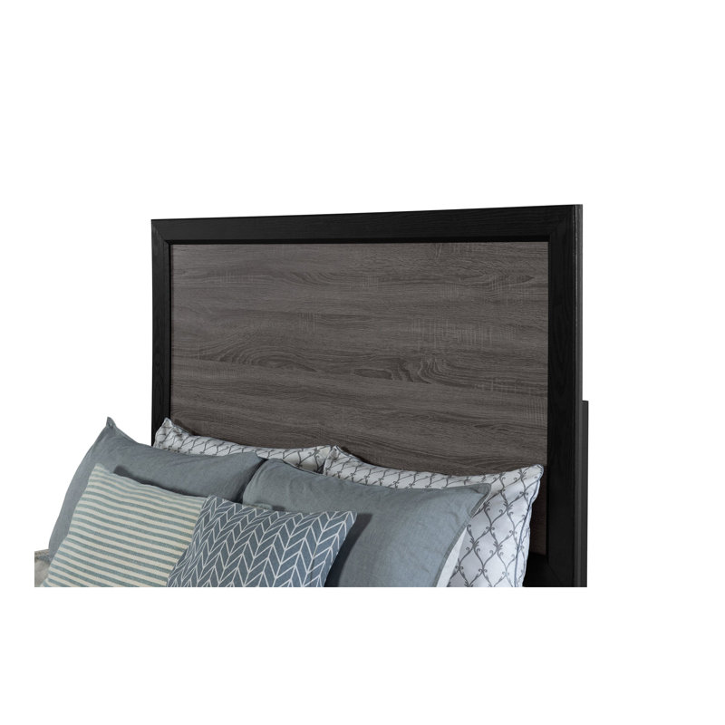 Lit SOLUTO gris et noir