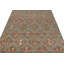 Moroccan Hand Knotted Geometric Area Rug in Red, Green, Orange, Teal-559427004