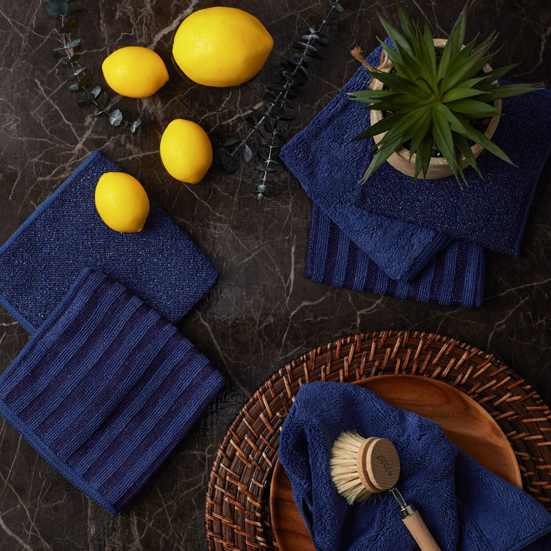 Linge à vaisselle Scrub Scour, Bleu nautique