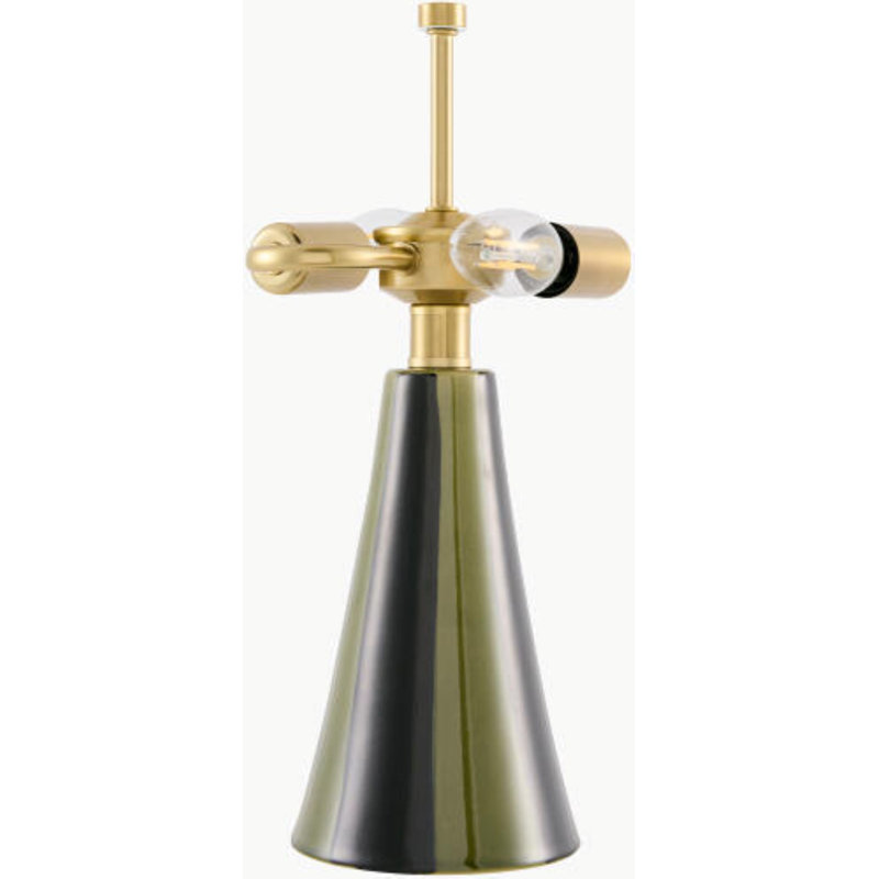 Galleria Table Lamp, Green/Black, Green/Black