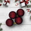 Boules de Noël incassables mates 3,25 po (80 mm)-1828048727