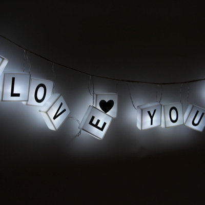Carrasquillo 14M LED 15 - Bulb Novelty String Light (End to End Connectable)