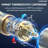  Thermostatic Dual Showerheads System, 12" High-Pressure Rainfall Shower Faucet with Handheld Spray and Body Jet-89069593