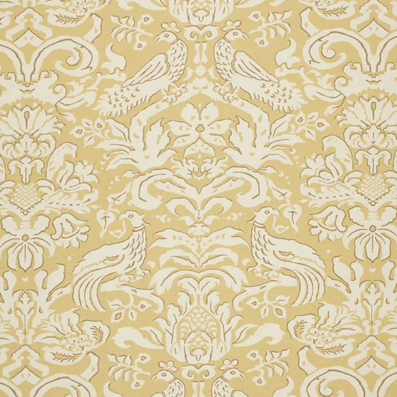 Tissu damassé Aldwyn, Bouton d'or