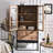 Black + Walnut Manufactured Wood Display Cases