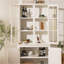 Garde-manger avec porte vitrée, vitrines avec rangement