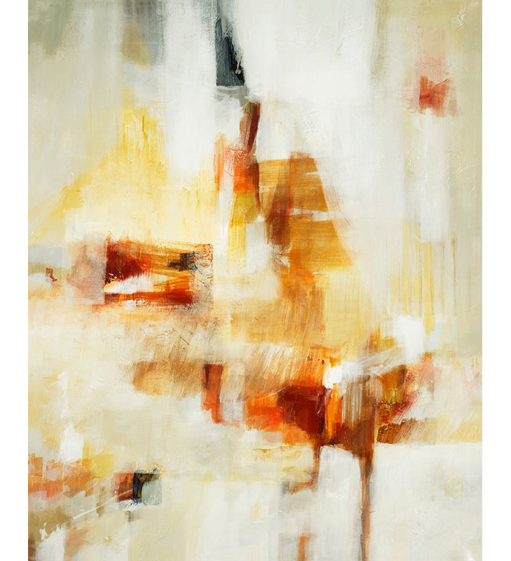 Glimpse par Jill Martin - impression, Image au pinceau gel, H 30 po x l 24 po