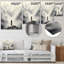 «Gray Sky Is The Limit Motivational Landscape II», art mural en métal-502158823