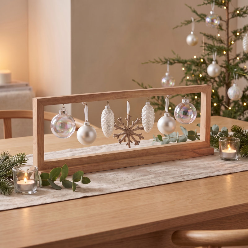 Multi-Ornament Display - Wood