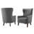 Ashbaugh Velvet Wingback Chair-1802971471