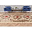 Tapis turc vintage beige Oushak idéal pour les couloirs et une touche de décor oriental antique