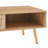 41.34" Rattan Coffee Table, Sliding Door For Storage, Solid Wood Legs-1930699398