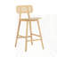 Ensemble de 2 tabourets de bar d'intérieur en bois-926869649