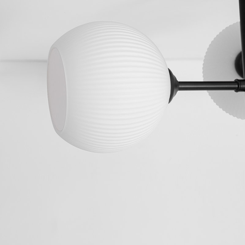 Plafonnier semi-encastré 3 lumières