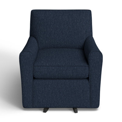 Mikeno Upholstered Swivel Armchair