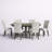 Verdonna Extendable Pine Solid Wood Dining Set-86710500