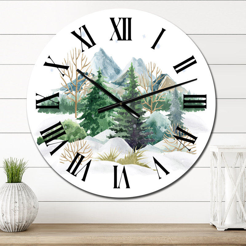 Horloge murale surdimensionnée, Petit