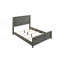 Lit simple de style moderne