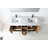 Willard 60" Veneer Plywood Bathroom Vanity with Engineered Quartz Top-2045844376-2045844381