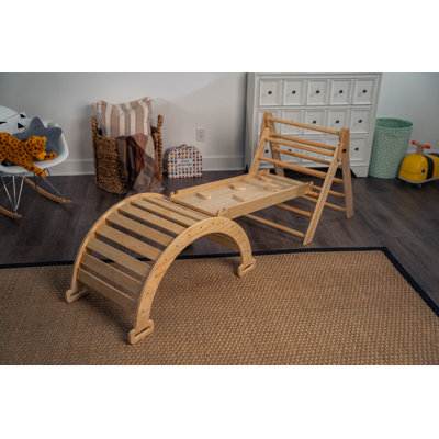Avenlur Foldable Pikler Triangle Ladder Climber