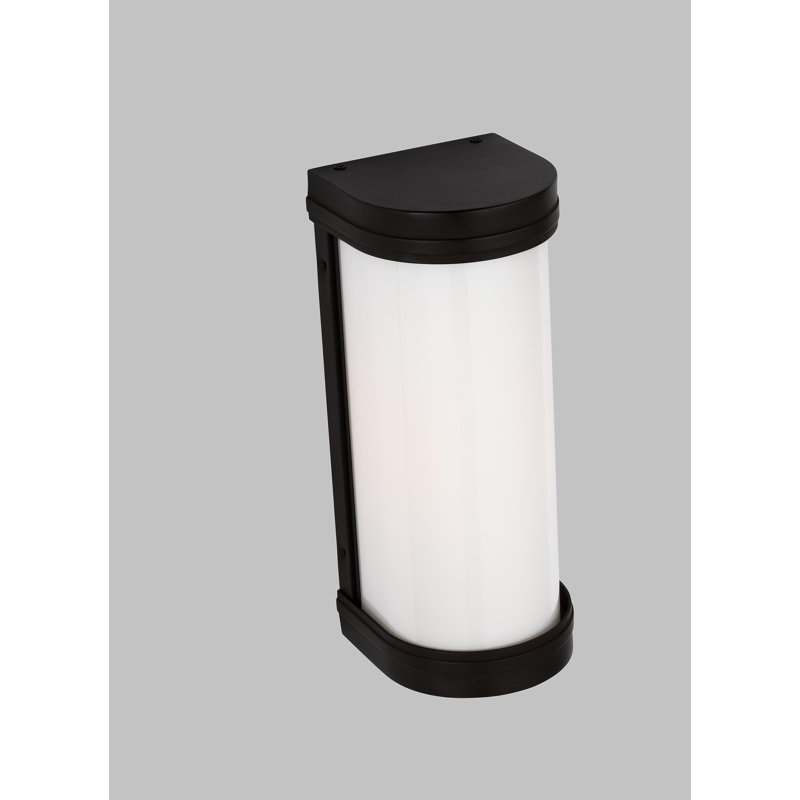 Ifran Aged Iron 12" Dimmable Outdoor Bath Sconce