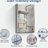 15x26 inch Medicine Cabinet with Mirror Aluminum Bathroom Adjustable shelf Wall Mounted or Successed-764127958