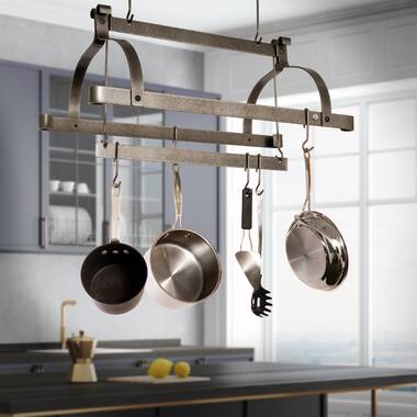 Kinetic Metal Oval Hanging Pot Rack & Reviews