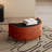 33.9"W Upholstered Storage Ottoman,Dressing Shoe Bench-117279892