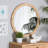 Bhagipuri Seagrass Accent Mirror