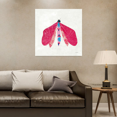 Collage insectes VI, papillon contemporain