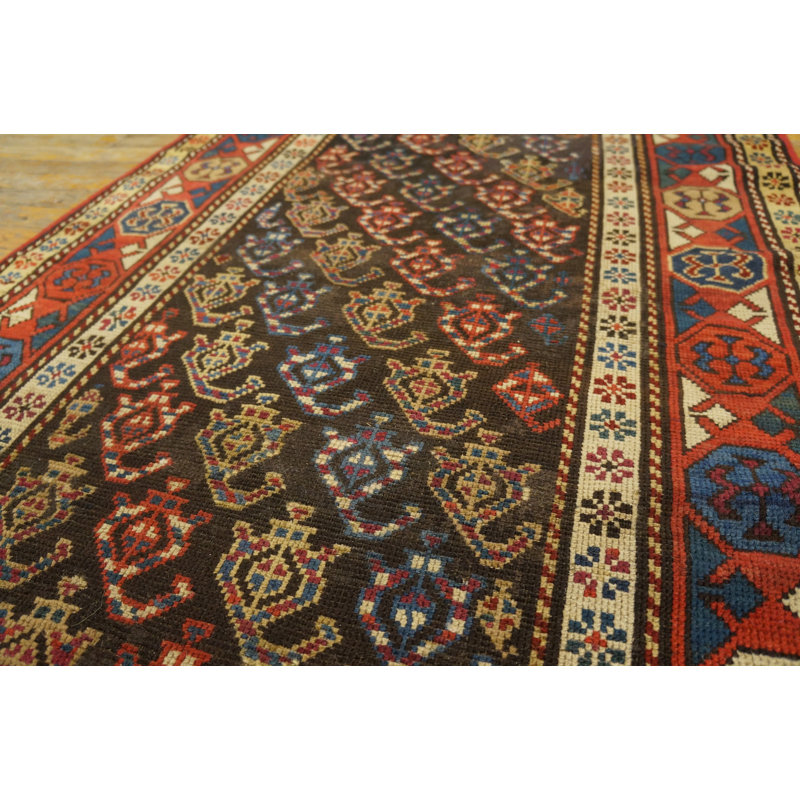 Hand Knotted Wool Geometric Area Rug