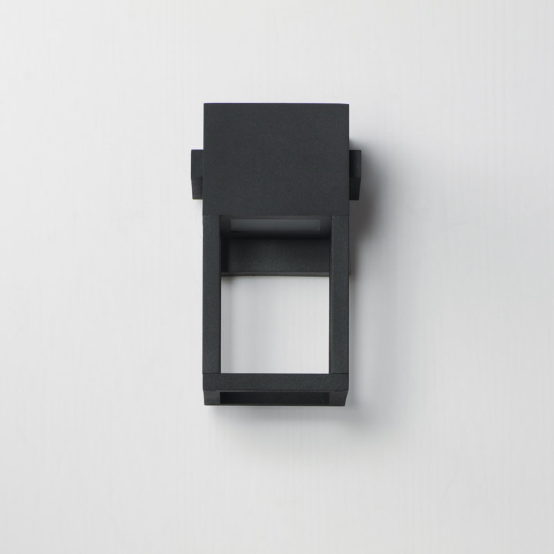 Strand VX-Outdoor Wall Mount, 10" H x 6" W x 6.5" D