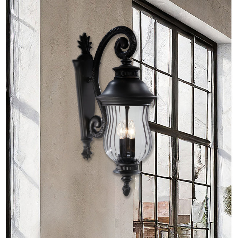 Lanterne murale d'extérieur 3 lumières Oma