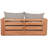 Tulum 63'' Wide Teak Loveseat with Cushions-86504256