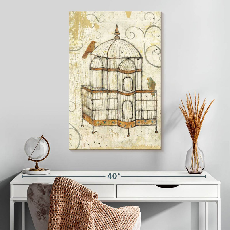 Brampt Bird Cage Vintage, 30" H x 20" W