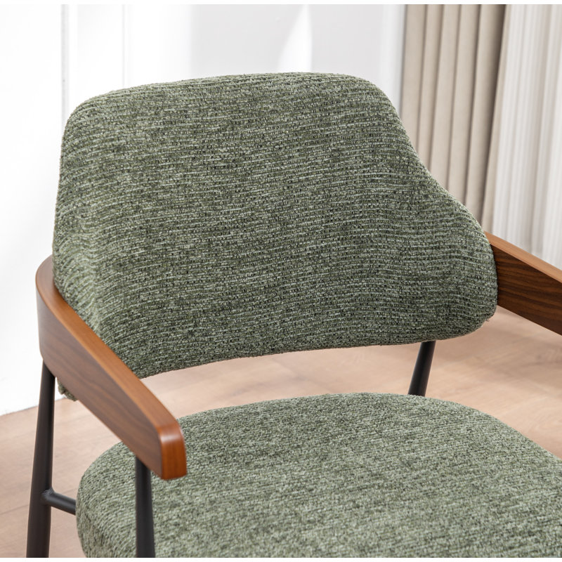 Devane Upholstered Dining Chair, Green